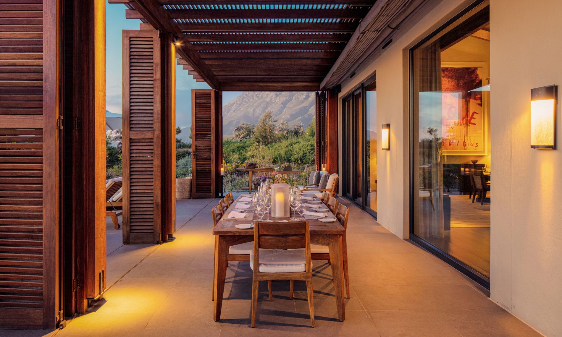 Outdoor Dining Area
