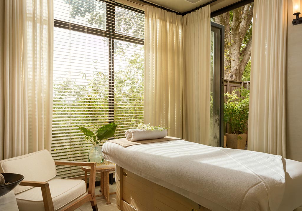 A Delaire Graff Spa treatment room