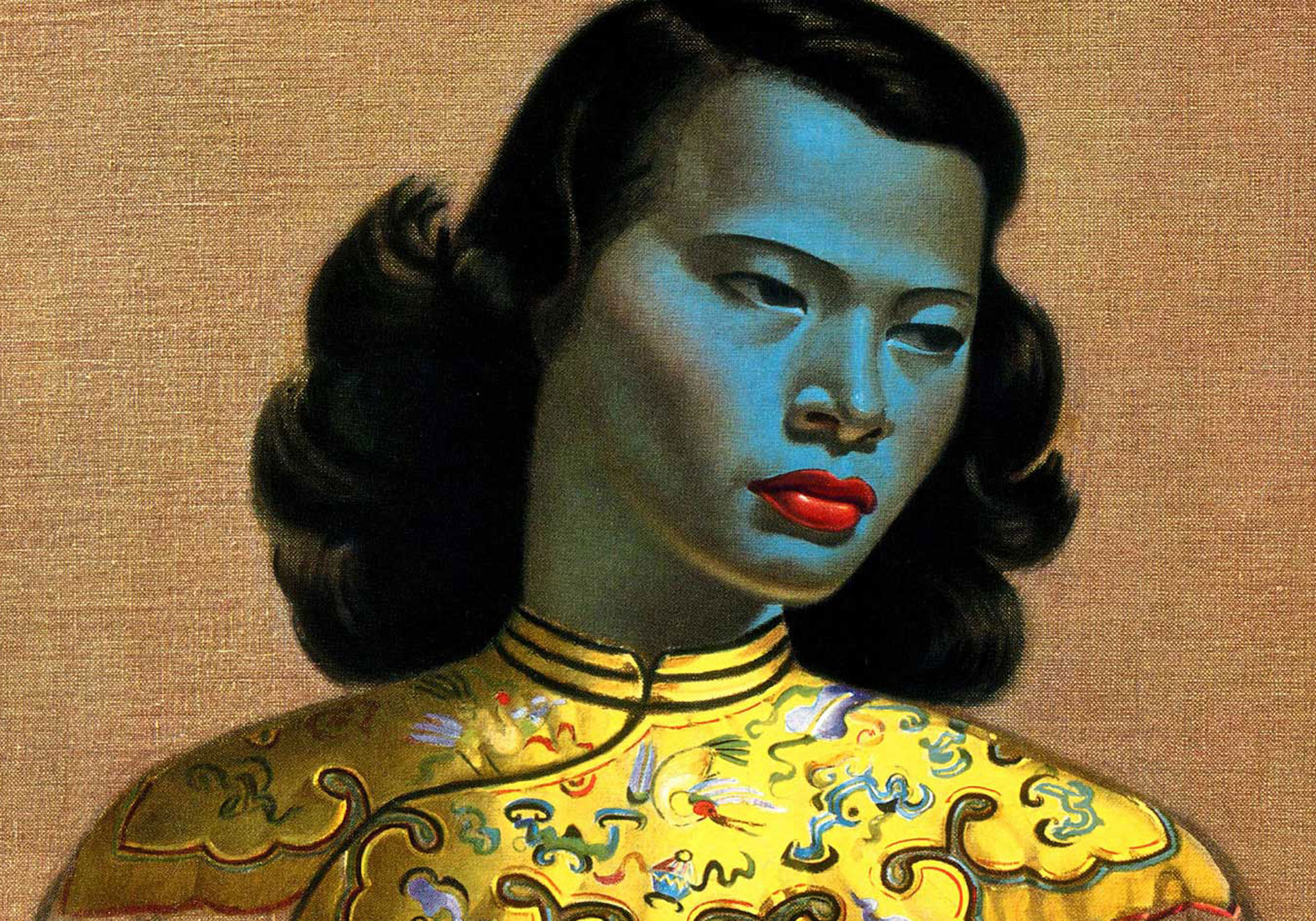 Chinese Girl Painiting by Vladimir Tretchikoff 1952