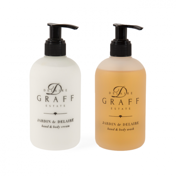 Jardin de Delaire hand and body wash gift set