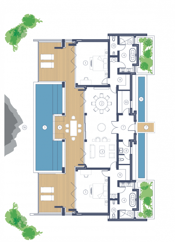 Presidential Lodge 2 floor plan