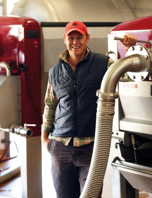 A portrait of winemaker Morne Vrey