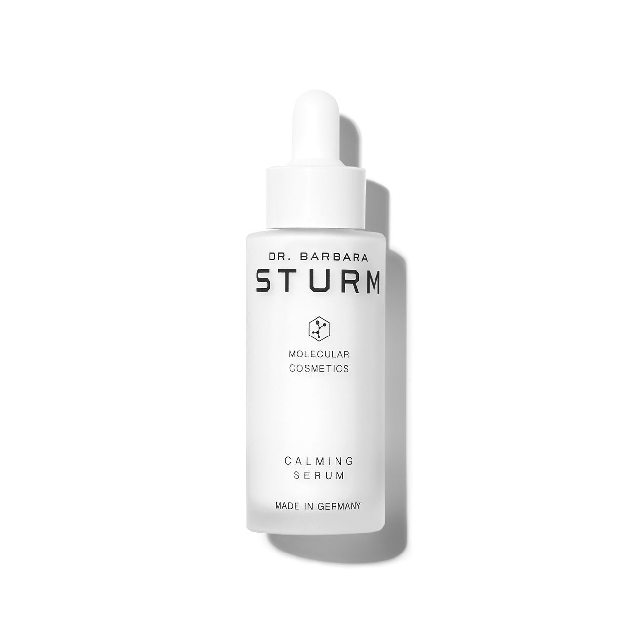 A bottle of Dr Barbara Sturm calming serum