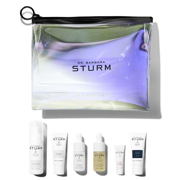 Dr. Barbara Sturm Men's Discovery Kit bag and product