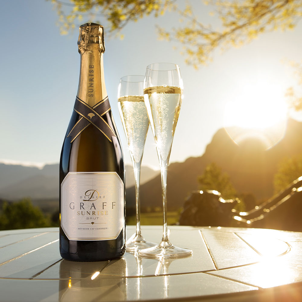 Delaire Graff MCC sunrise Brut