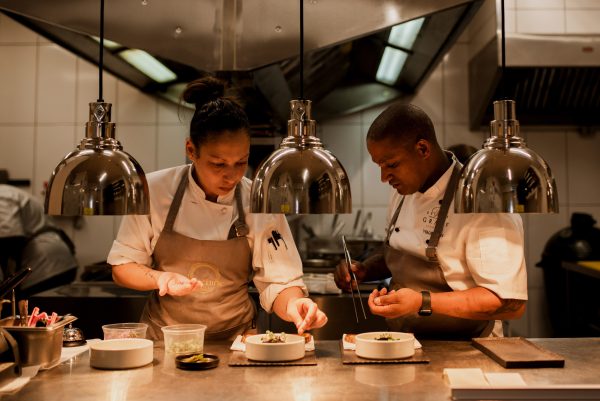 Chef Virgil Kahn and his dynamic team